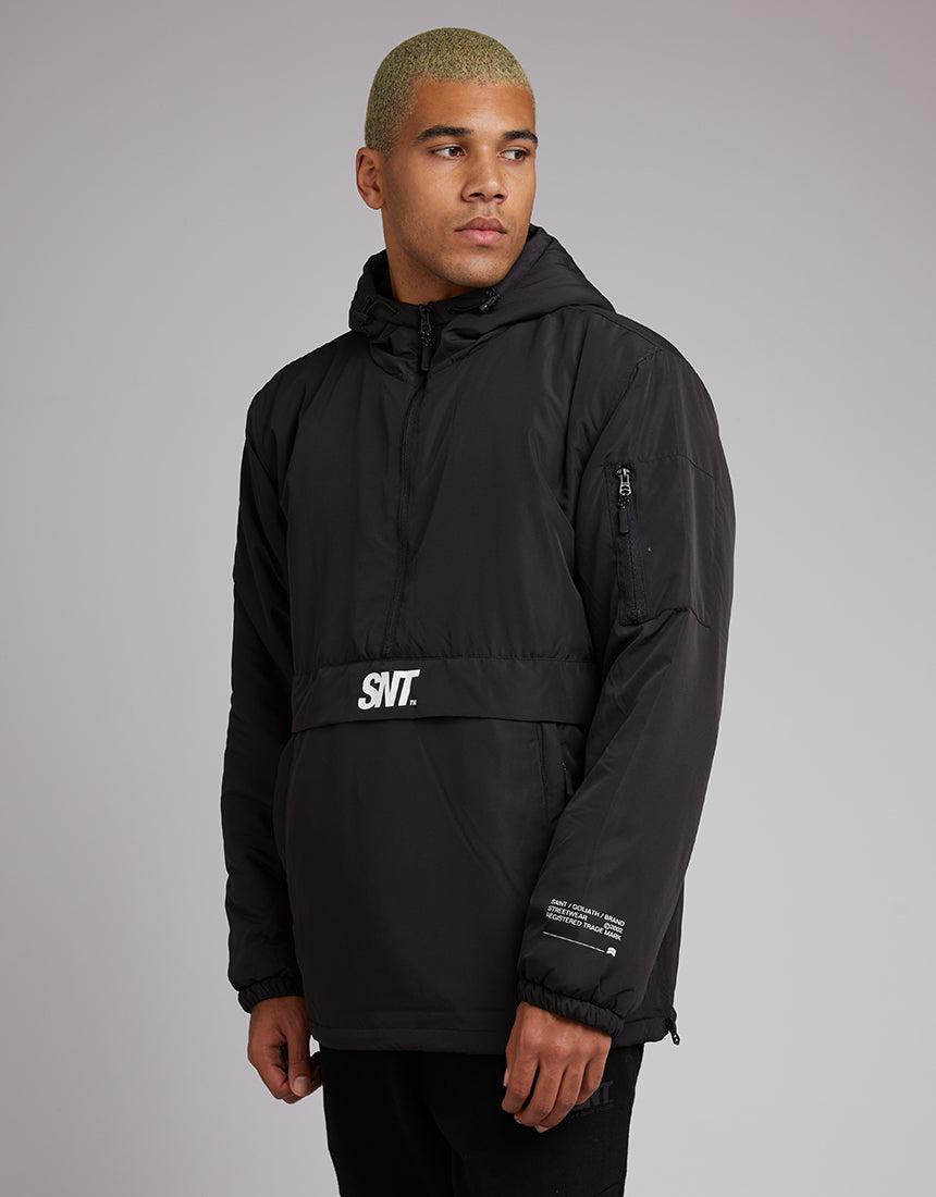 St. Goliath-Prime Pullover Jacket Black-Edge Clothing