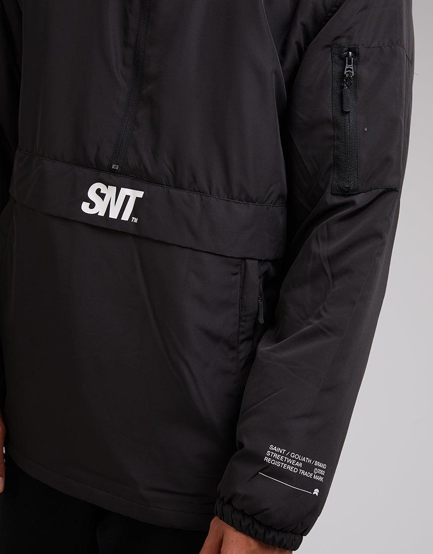St. Goliath-Prime Pullover Jacket Black-Edge Clothing