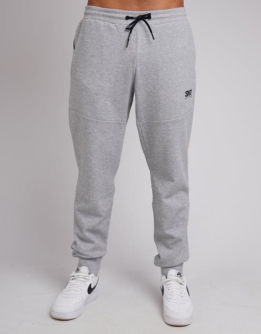 St. Goliath-Tech Track Pant Grey Marle-Edge Clothing