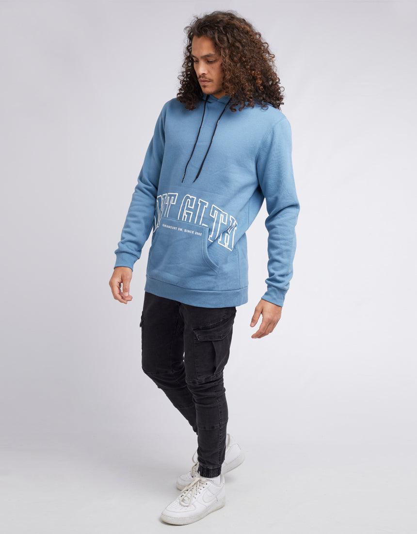 St. Goliath-Trac Hoody Blue-Edge Clothing