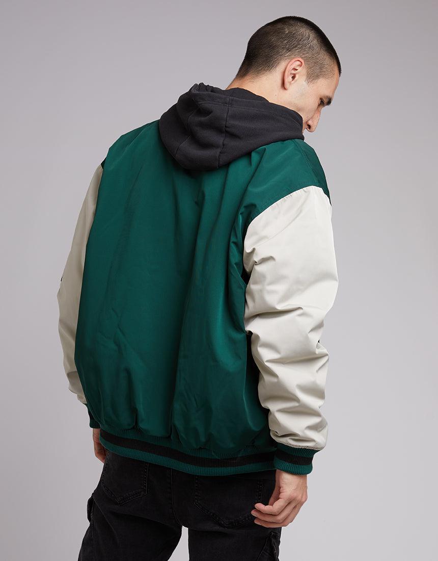 St. Goliath-Varsity Jacket Green-Edge Clothing