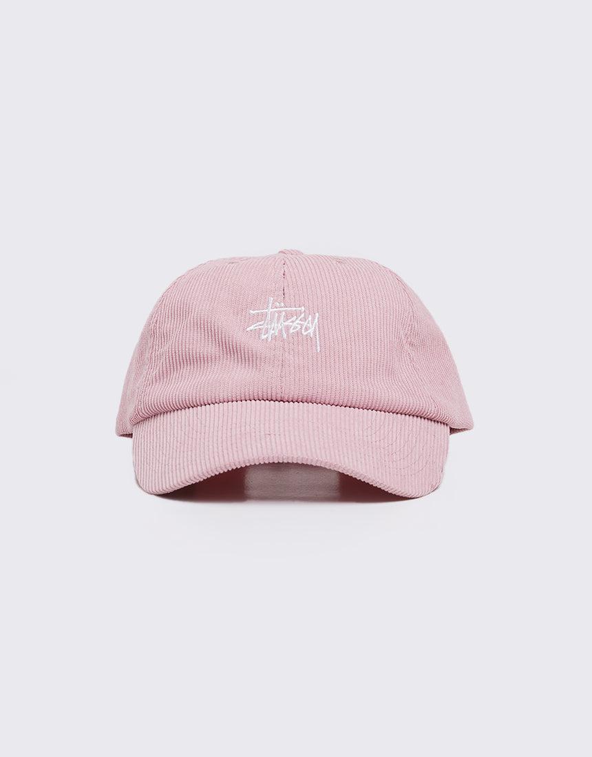 Stussy-Graffiti Cord Low Profile Cap Lemonade-Edge Clothing