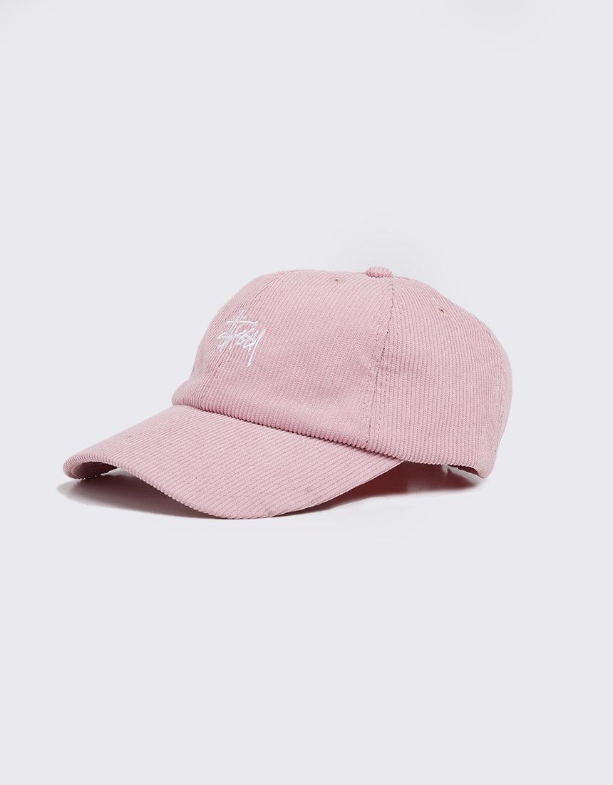 Stussy-Graffiti Cord Low Profile Cap Lemonade-Edge Clothing