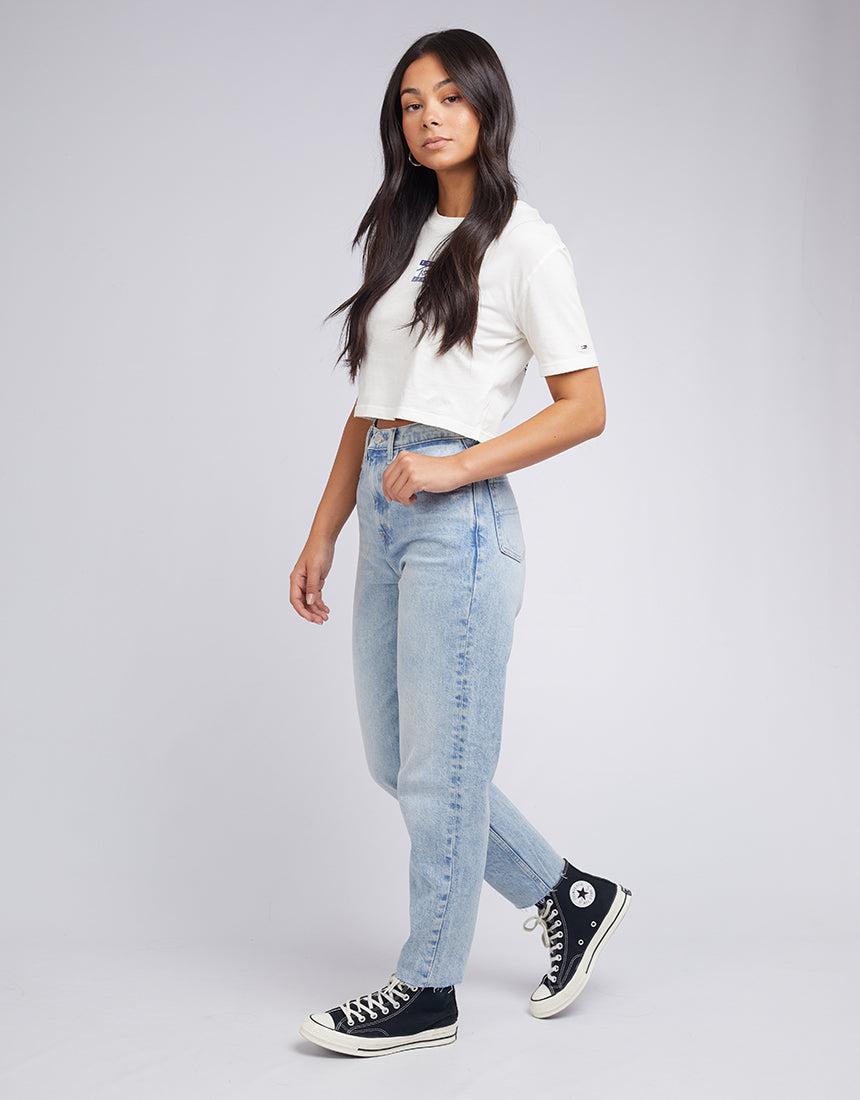 Tommy jeans on sale mom jean