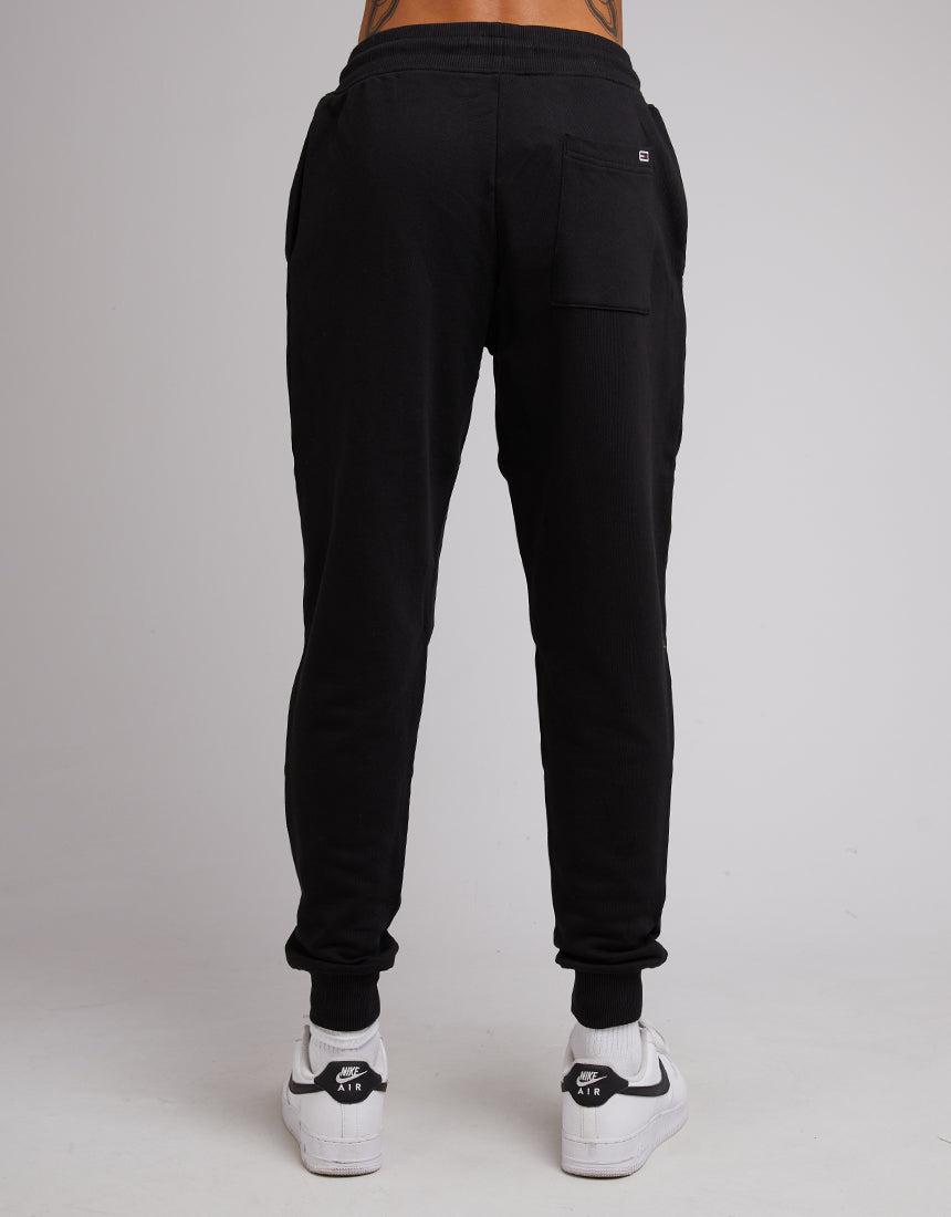 Tommy Hilfiger-Tjm Slim Entry Sweatpants Black-Edge Clothing