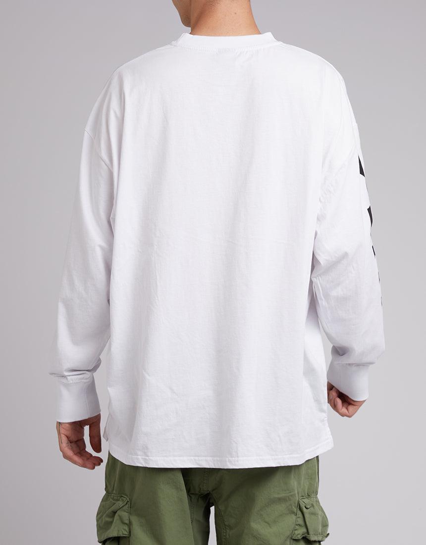 Wndrr-Slipstream Ls Tee White-Edge Clothing