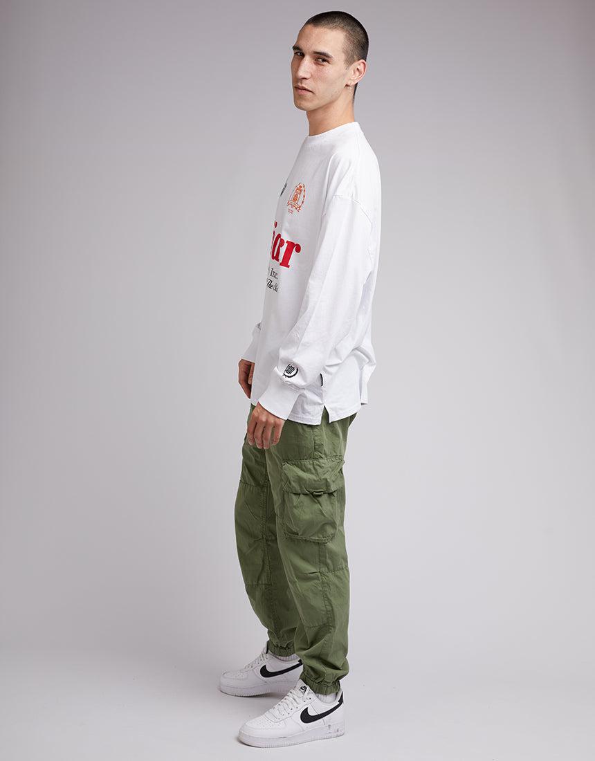 Wndrr-Slipstream Ls Tee White-Edge Clothing