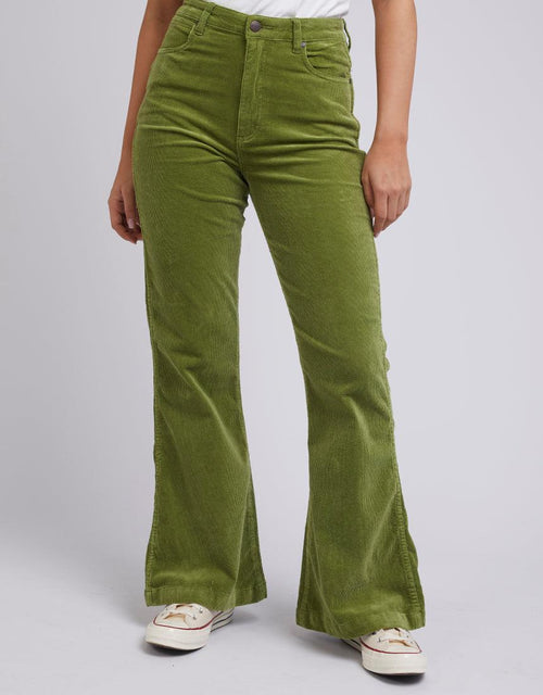 Wrangler-Lou Lou Bells Lime Cord-Edge Clothing